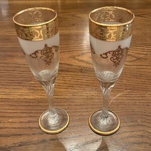 Set of 2‎ champagne flutes